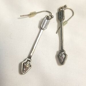 Silver Arrow Earrings